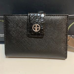 Giani Bernini Black Leather Wallet
